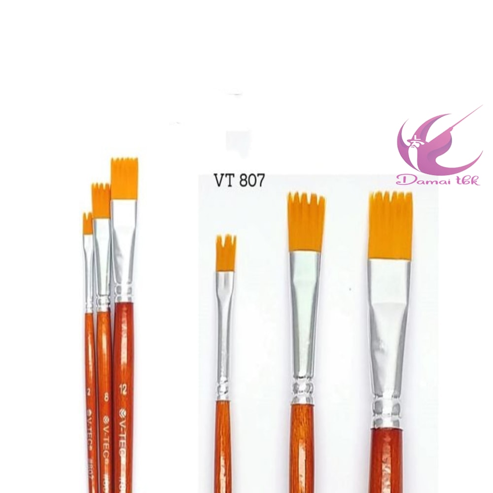 

Kuas V-Tec Brush 807 set 3 Kuas Lukis Set 3