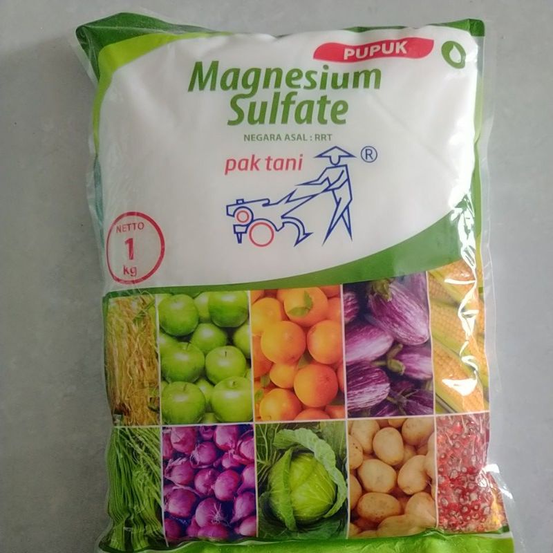 Jual Pupuk Magnesium Sulfate Pak Tani Kemasan Kg Shopee Indonesia