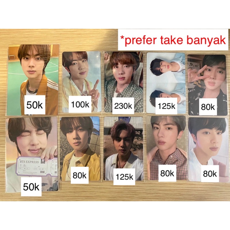 SEOKJIN POB BE ESS RPC DECO KIT LD M2U BUTTER TEAR R / JINDIL PEACHES PERSONA 2 3 BE ESS CARDI BUTTE