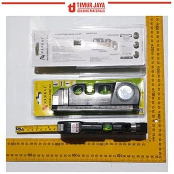 

NANKAI Waterpass Laser 3 in 1 Penggaris 25 Level Vertikal Horizontal TERJAMIN