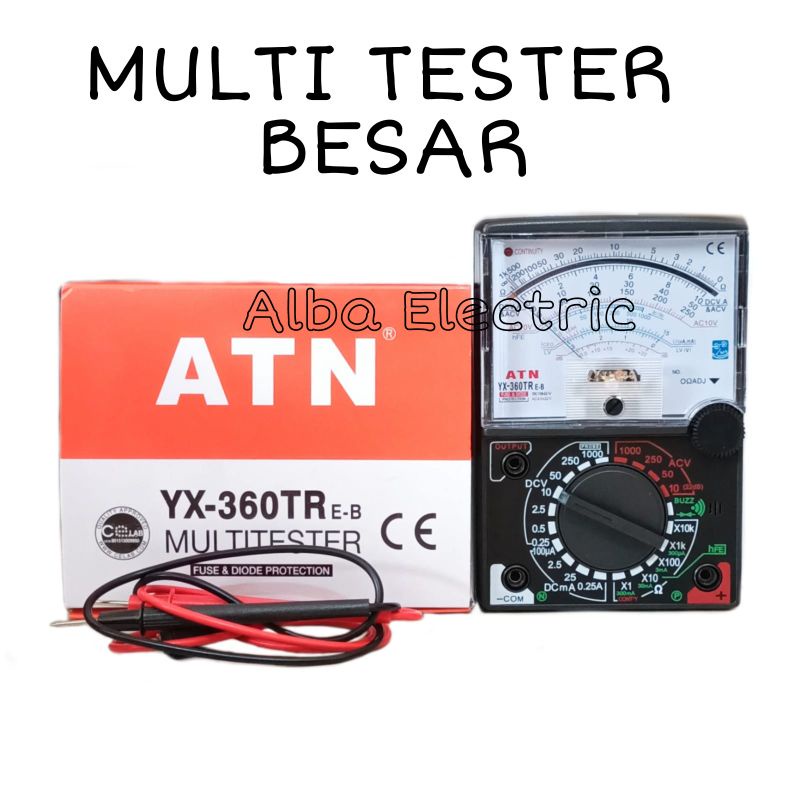 Multitester Besar YX 360TRn Avometer Analog Multitester avo meter