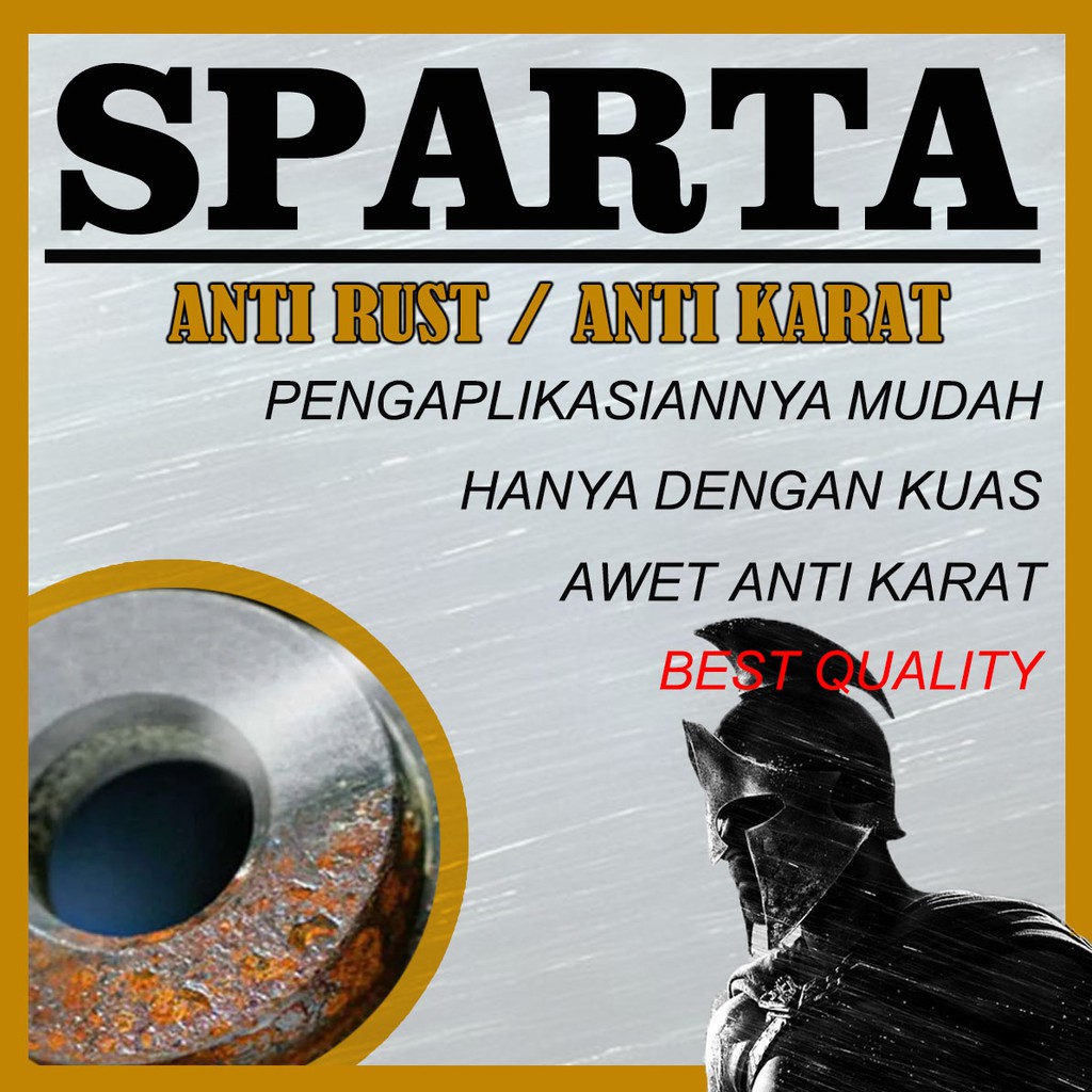 SPARTA PEMBERSIH KARAT - SPRAY - RUST REMOVER - Penghilang Karat - Penghilang Karat Besi DLL + BONUS