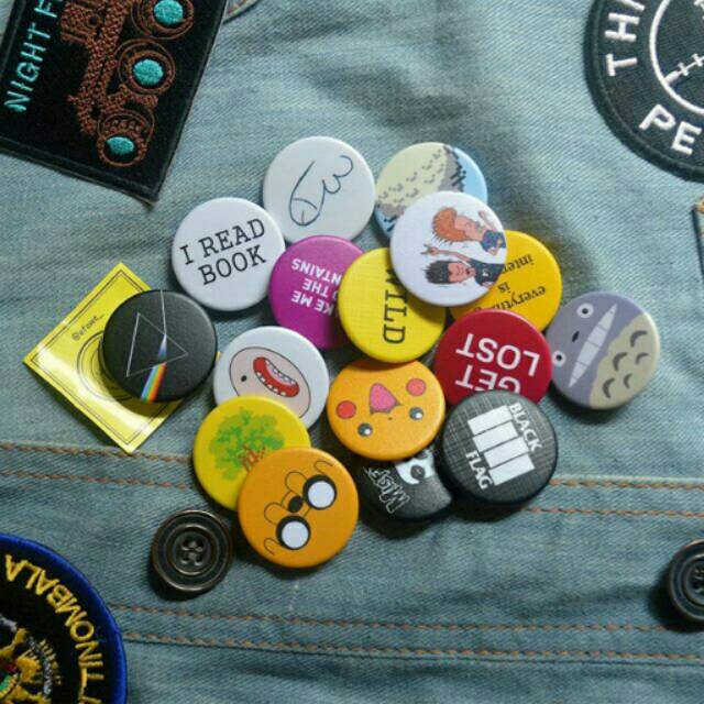 Custom Pin 32 mm / Pin kecil satuan