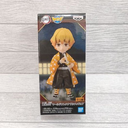 WCF Zenitsu Demon Slayer ORI Banpresto World Collectable Figure Bandai Kimetsu No Yaiba Chibi Pillar