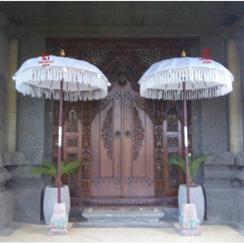 Payung Dekorasi Bali -  Tedung Bali Satin