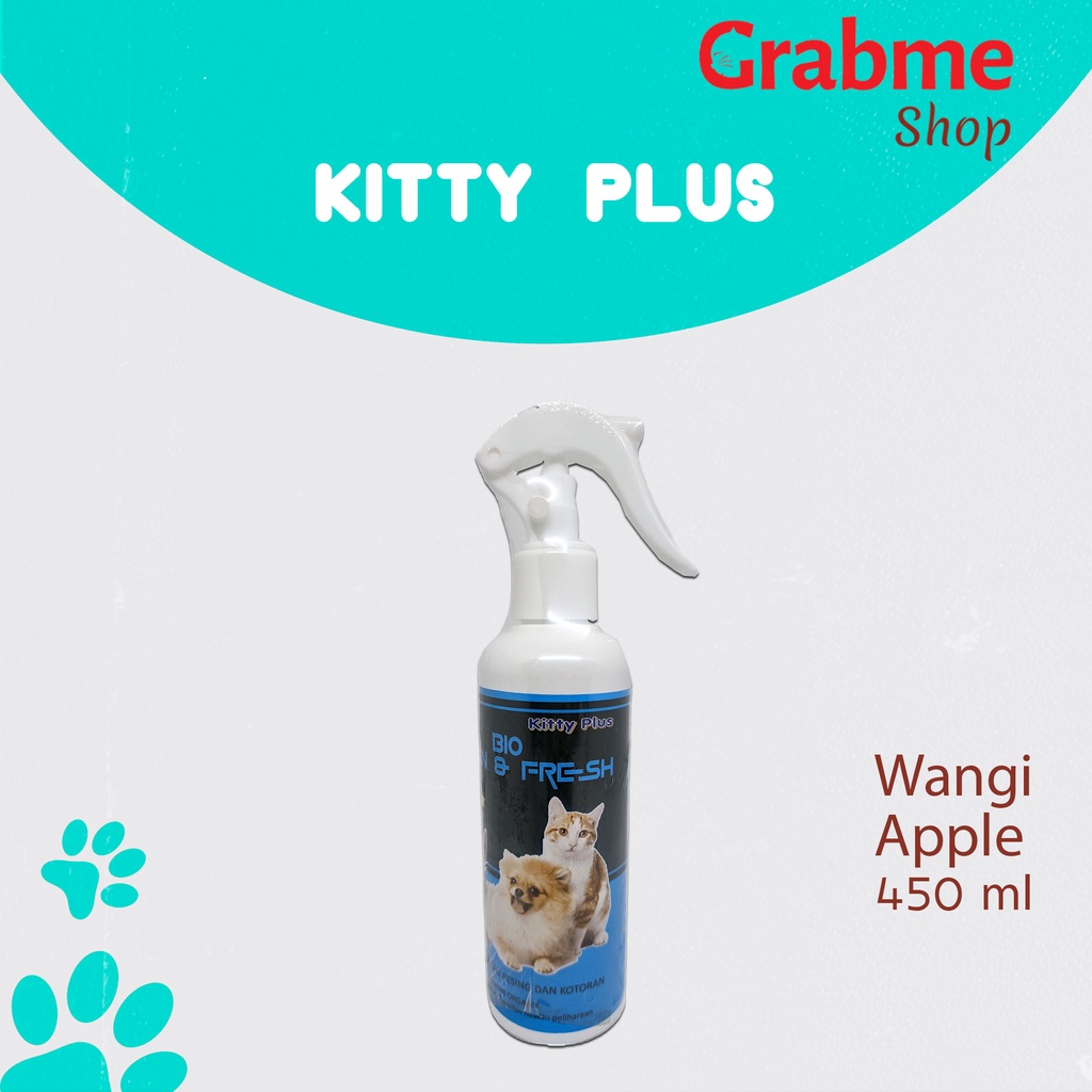 Penghilang bau Pesing &amp; Kotoran Kucing,anjing dll Bio clean Fresh