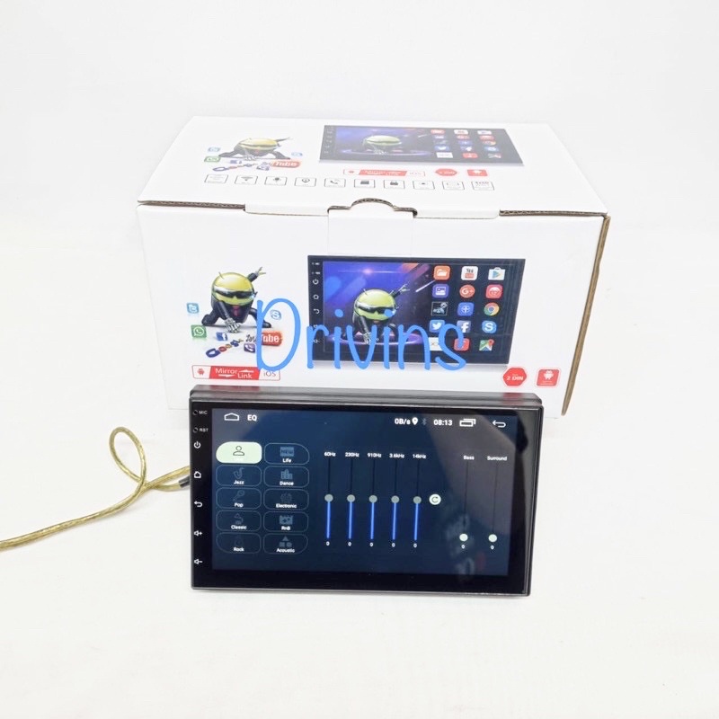 HEAD UNIT DOUBLE DIN ANDROID PCX 7” INCH RAM 2GB + MEMORY 16GB UNIVERSAL-3