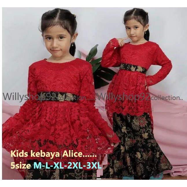 untuk 3sd13 kebaya anak Alice