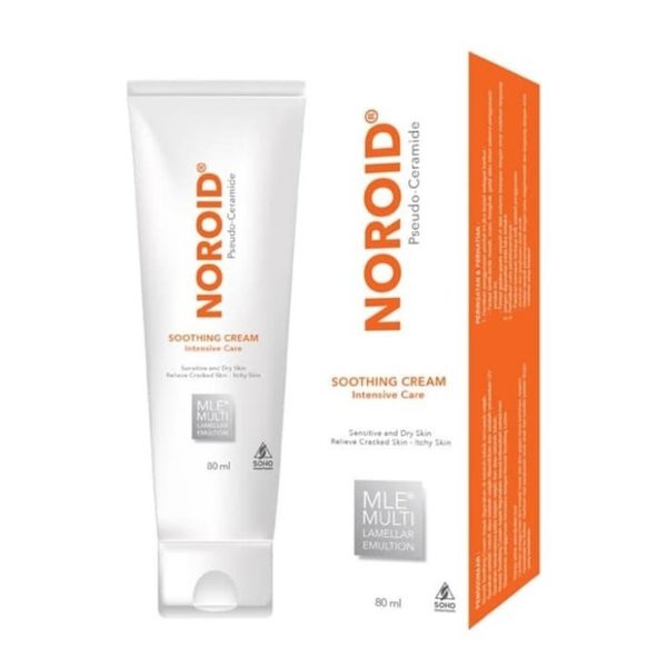 Noroid  Soothing Cream Intensive Care 80ml Original / Krim Pelembab BPOM Aman