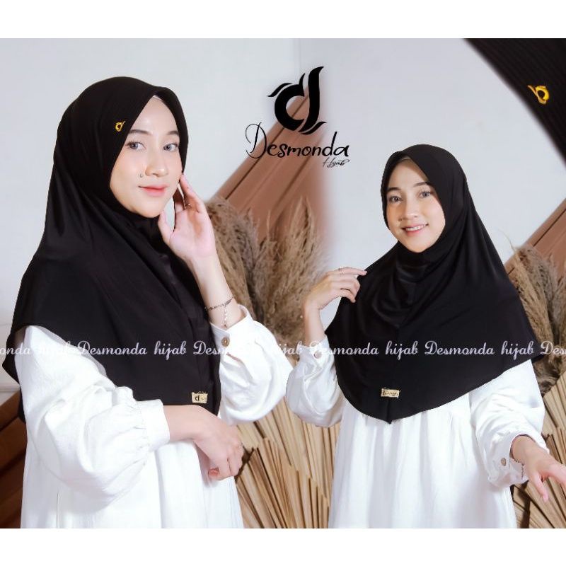 HIJAB INSTAN BERGO HAMIDAH JERSEY BY DESMONDA |Fashion