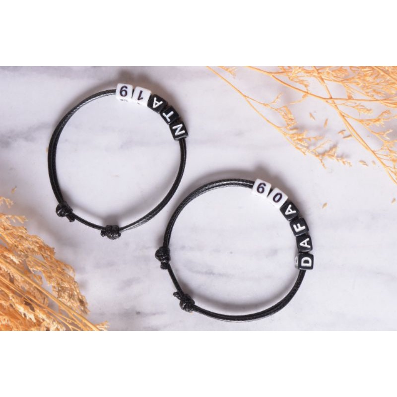 GELANG NAMA MIX ANGKA