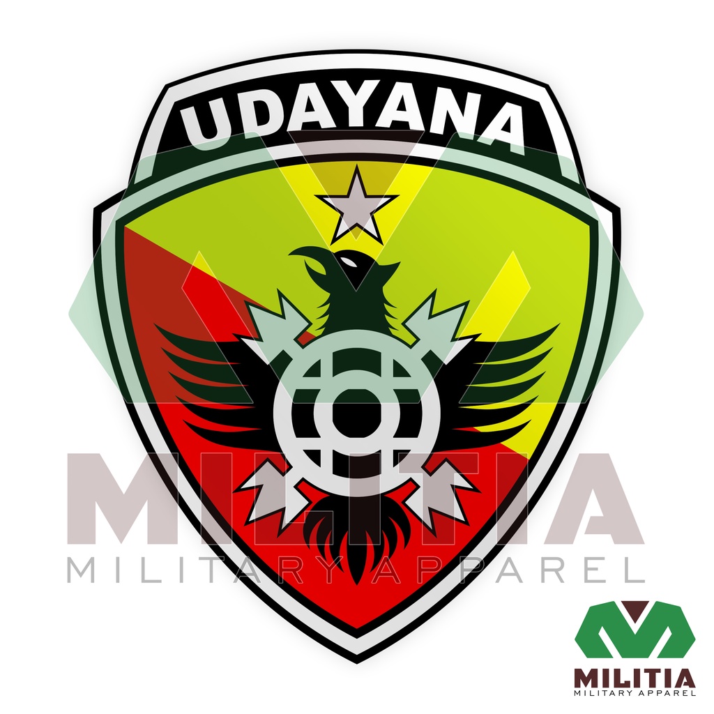 Stiker Vynil Logo KODAM IX Udayana