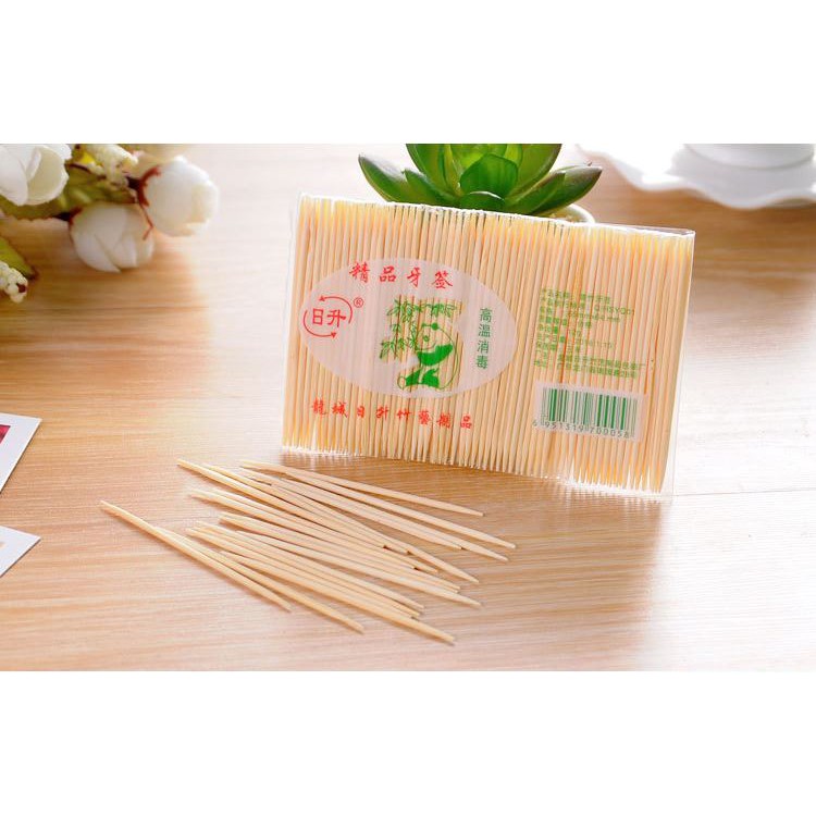 Tusuk gigi bambu toothpick wholesale grosir restaurant hotel premium