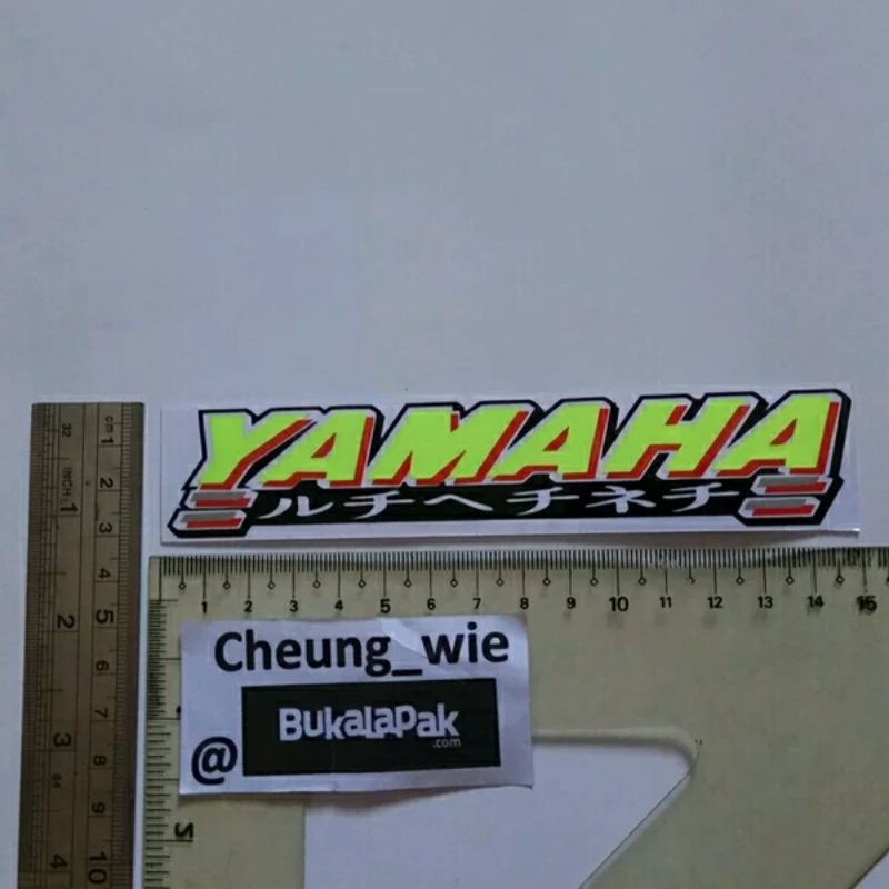 

Stiker / Sticker Cutting Logo Yamaha Stabilo size 14cm harga satuan
