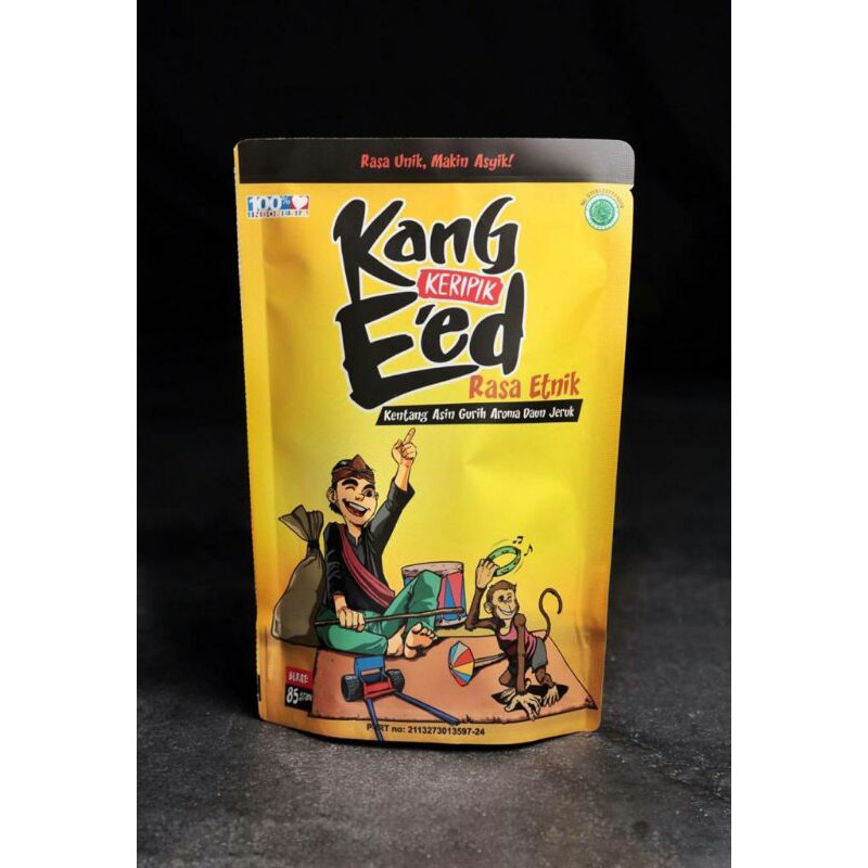 

Keripik Kang E'ed rasa Etnik
