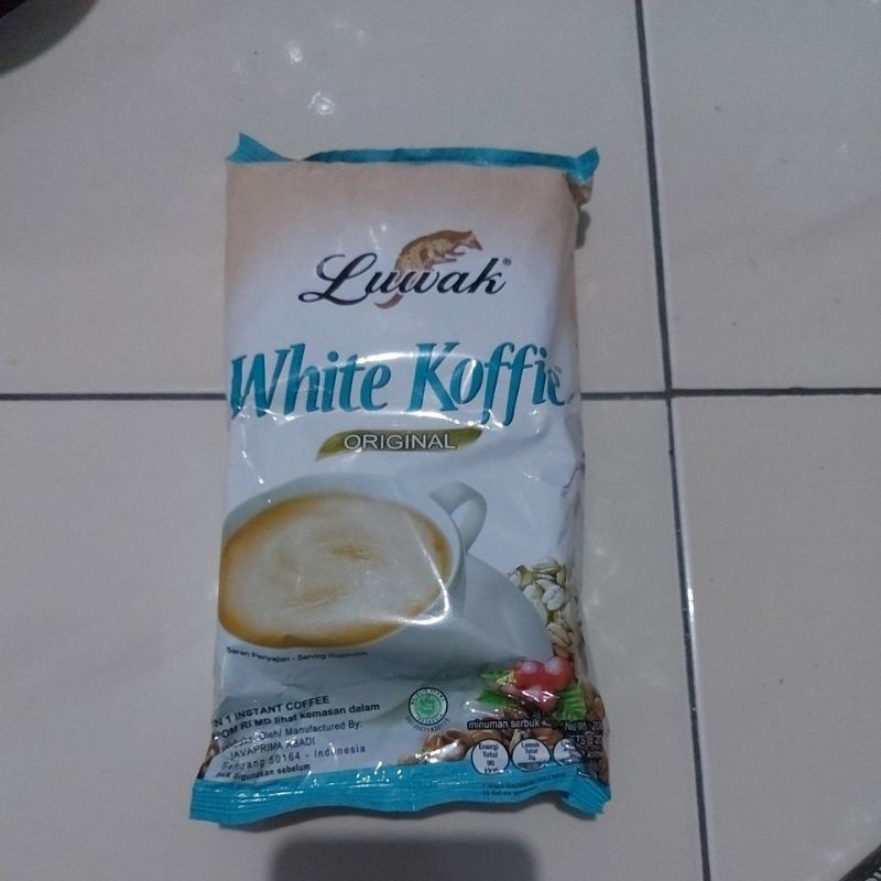 

Luwak white kopi original white koffie