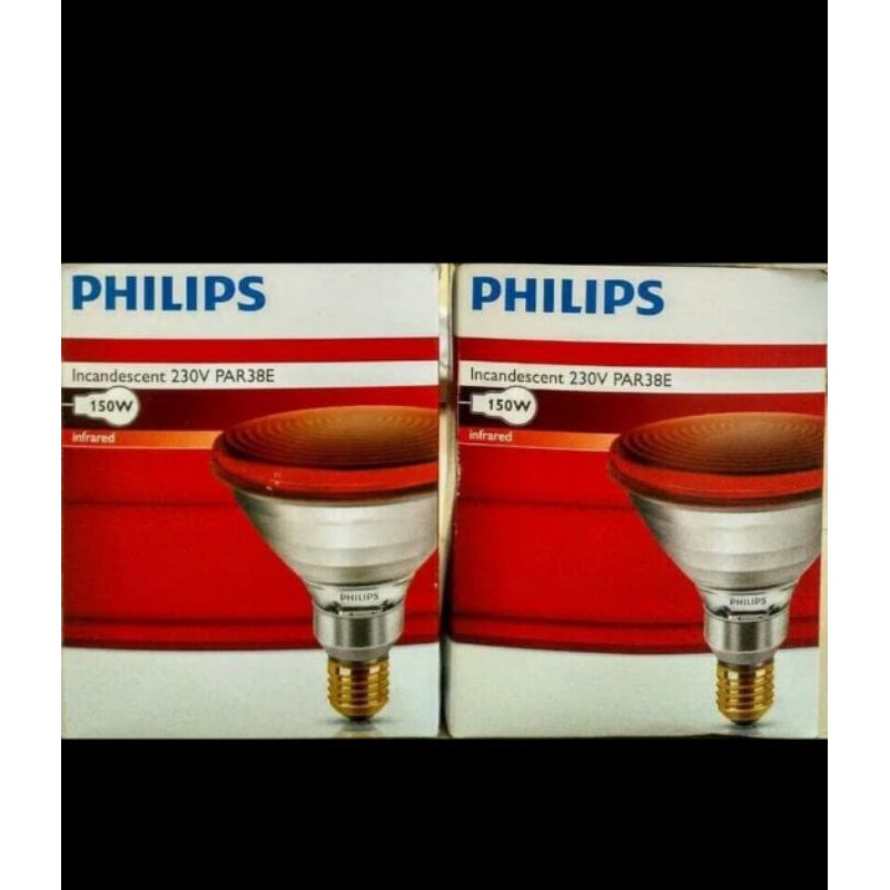 Jual Lampu Infrared Terapi Rematik Philips 150w 150 Watt Lampu Therapy ...