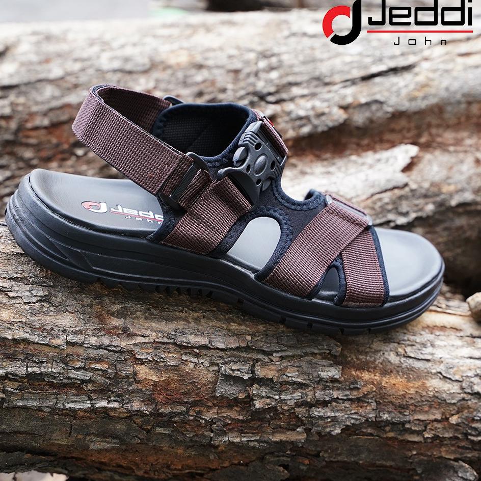 JEDDI [BROMO SILANG 502] Sandal Gunung Pria Let Perekat/ Sendal Pria Outdoor/ Sandal Let Mirip Adino