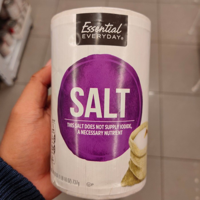 Essential Everday Iodizd Salt 737 gram