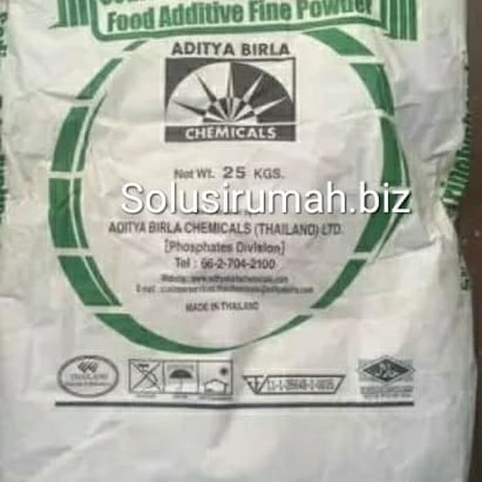 Sodium Tripholyphosphate STTP STTP Food Grade 500gr pengenyal