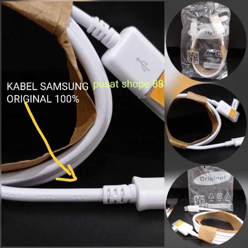 Kabel Data Samsung ORI 100% Fast Charging Micro USB