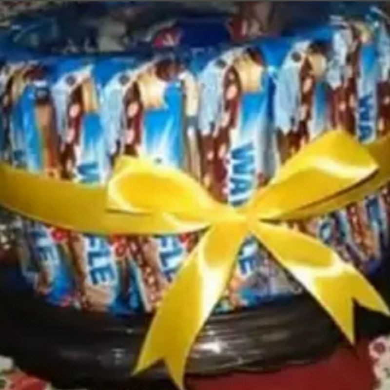 

Snack buket ulang tahun- Snack WAFFER