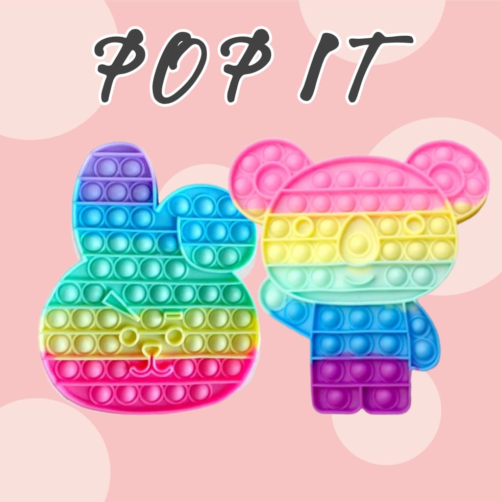 Pop it Rainbow BT21 Cooky Koya Murah