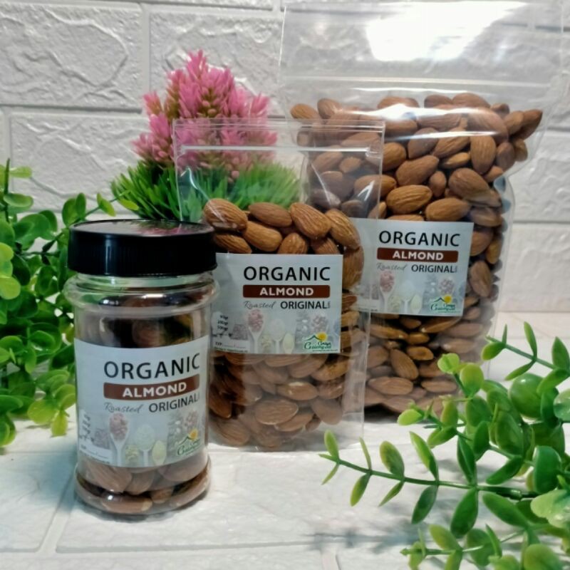 

Roasted Almond Nut / Almond whole / Almond Diamond Roasted/Almond Panggang SBY