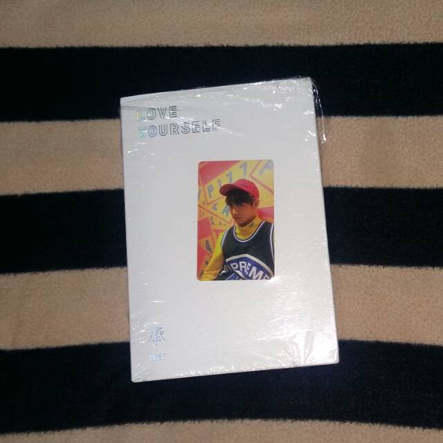 (FULLSET + POSTER) BTS Album Love Yourself Her + Photocard Jungkook E Version