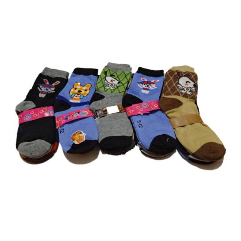 KAOS KAKI ANAK MOTIF untuk Anak usia 2-4th ( No.4-8 )