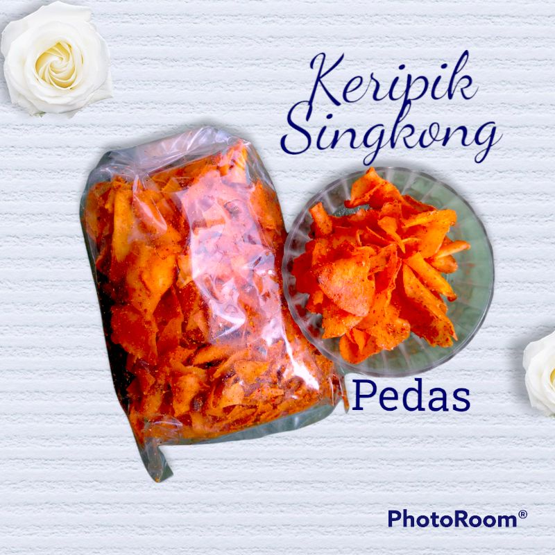 

Keripik singkong pedas