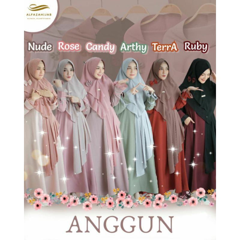 Ready Stok Gamis Anggun Original Alfaza Hijab