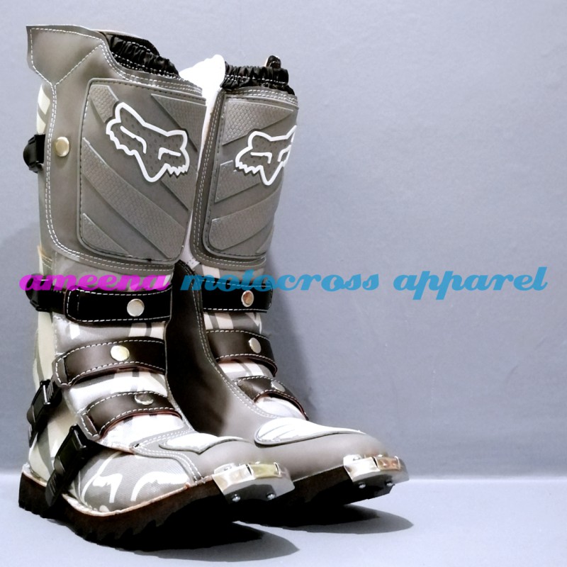 Sepatu Cross Fullprint Besi - Sepatu Trail Motocross - Sepatu MX Adventure - 011