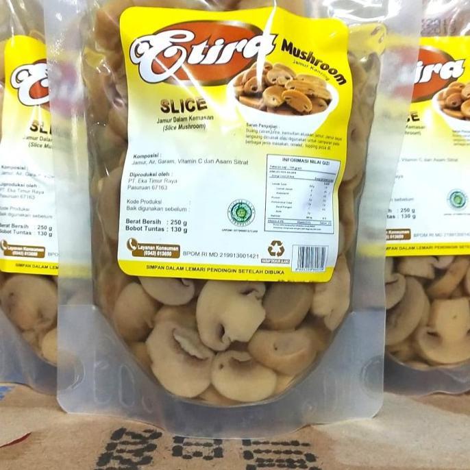 

Promo Awal tahun Jamur Etira 250gr - Jamur Kancing Irisan Big Sale