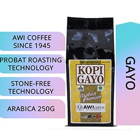 

[ COD ] Awi Coffee Kopi Gayo Arabica Premium 250 gr Biji |Kopi Gayo | Beans TERLENGKAP Kode 1125