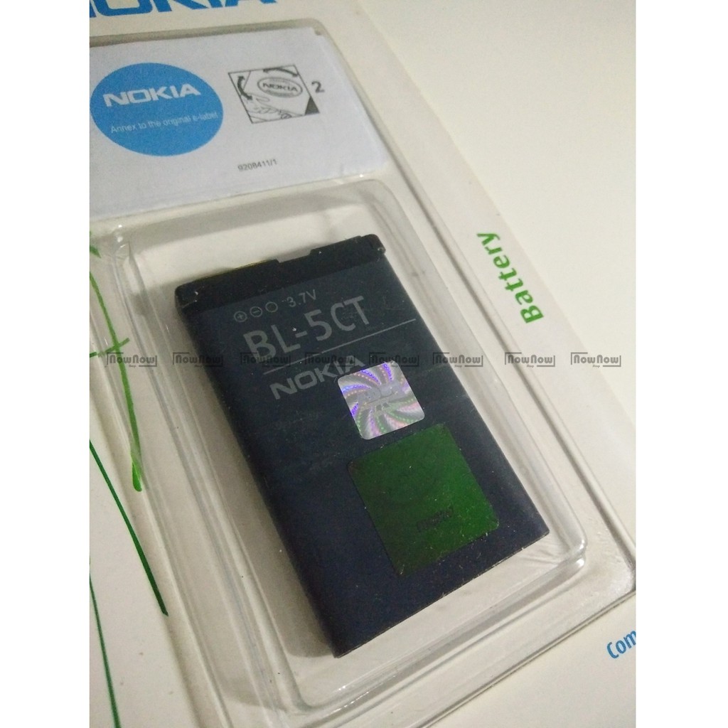 Baterai Nokia 5220 XpressMusic BL-5CT BL5CT Original ORI OEM Batre Battery Batu Batrai