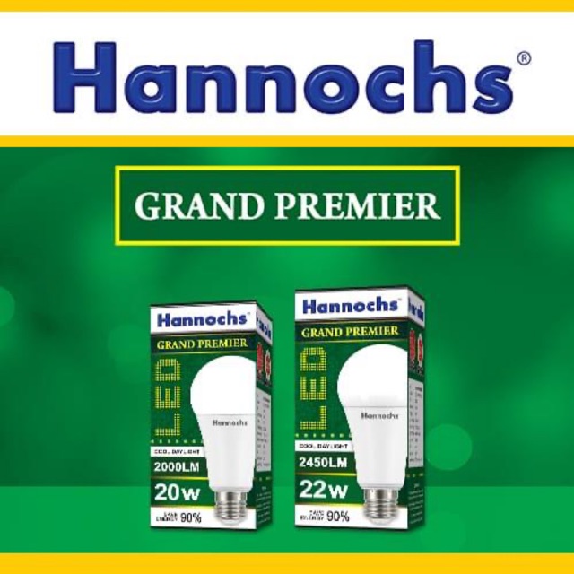 Lampu Led 20 & 22 Watt Grand Premier Hannochs