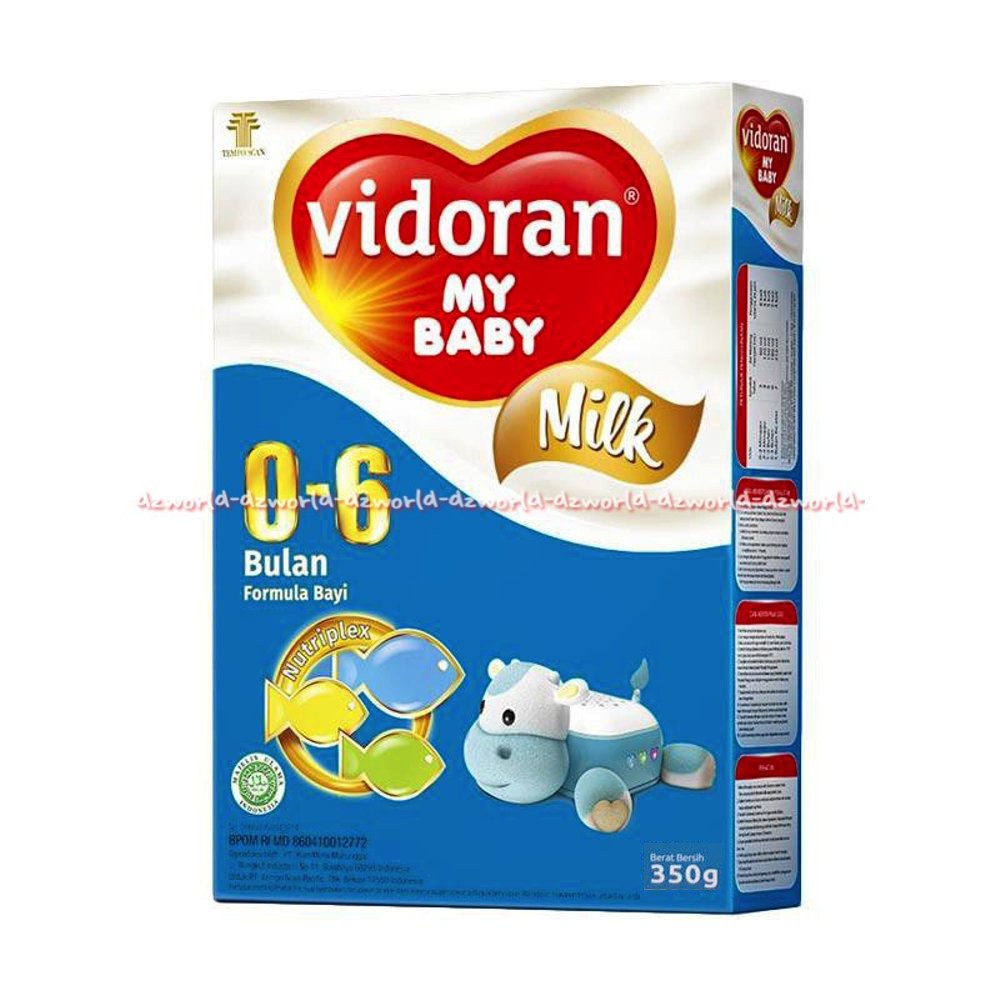 Vidoran My Baby 350gr Susu Formula Untuk Bayi 0-6bulan Vidorant Susu Bubuk Fidoran Smart Mybaby Mai Bebi 350 gram