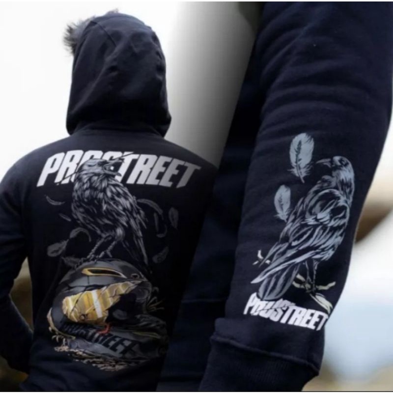 Jaket Prostreet Hoodie/jaket sunmori/jaket motor pria/sweater murah keren