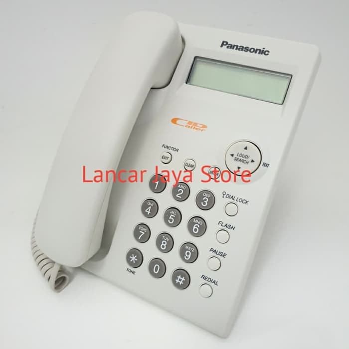 Telepon Meja Kantor /Telpon Rumah Panasonic KX-TSC11 (Putih)