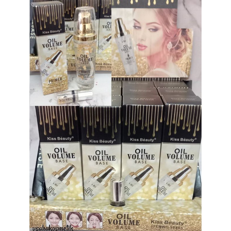 PROMO BESAR PERPCS PRIMER OIL VOLUME BASE KISS BEAUTY NO.58495