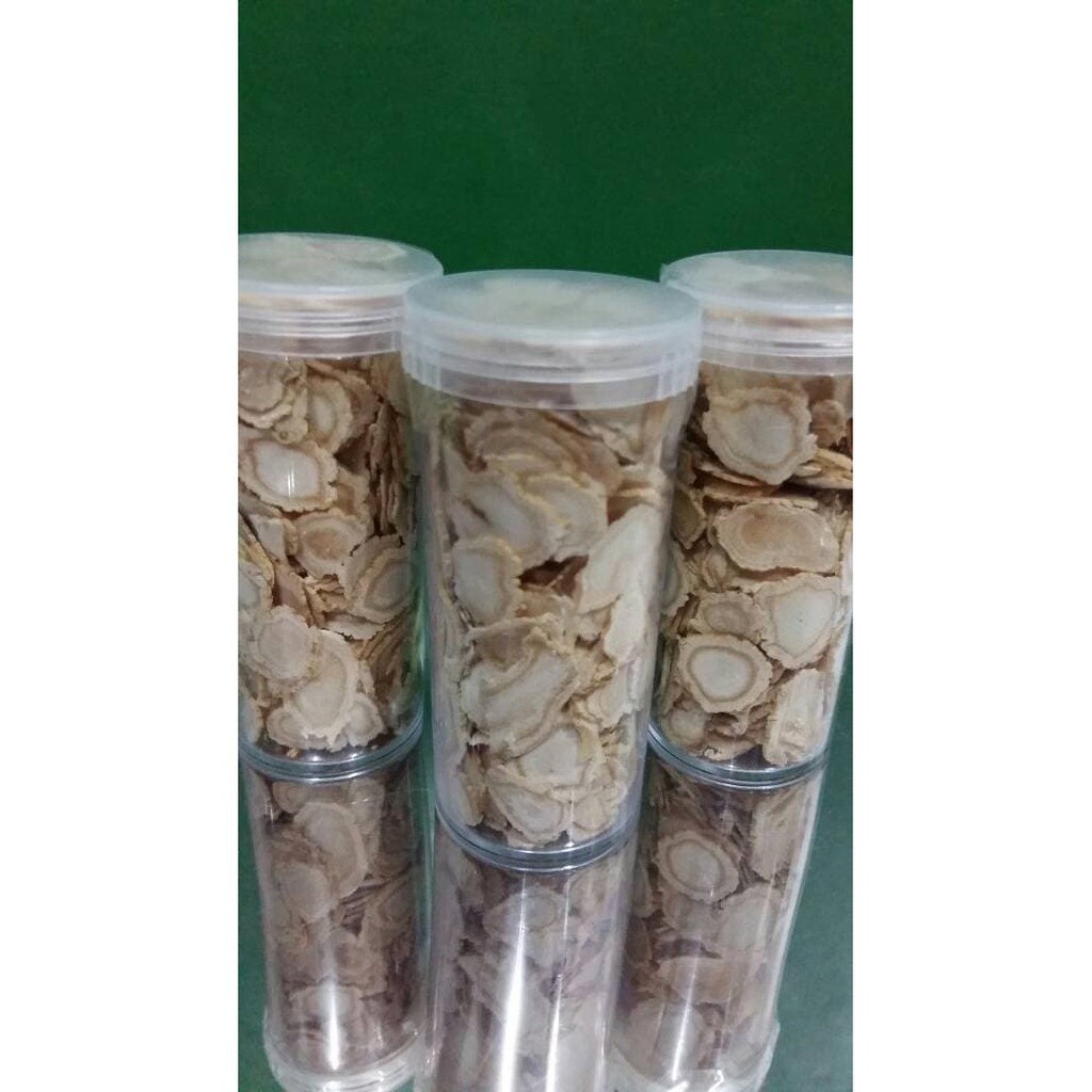 

Irisan Ginseng asli import 25 Gram