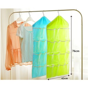 Storage Bag Gantung 16 Kantong Hanger Organizer Underwear Pouch (WN67)