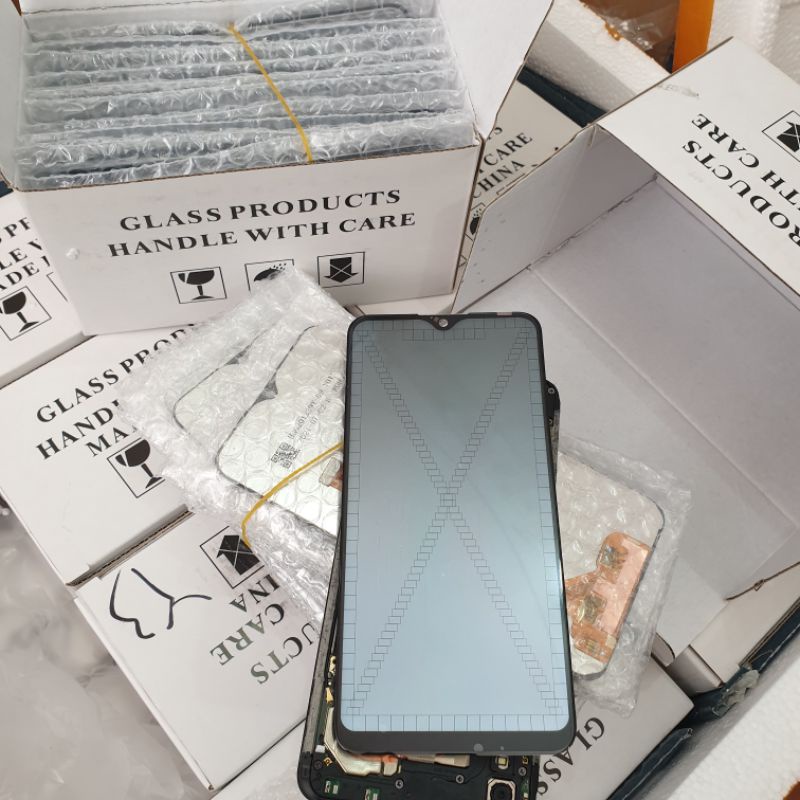 LCD Vivo Y12/Y15/Y17 bigglas original OEM meetoo