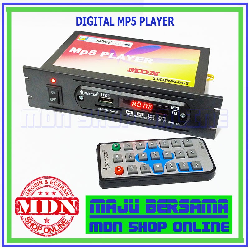 Mp5 Player Mp4 - Mp3 radio FM USB
