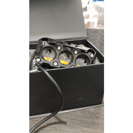 Lampu Tembak SQL 3Mata HiLow - Lampu Tembak Laser 3Mata - Lampu Tembak Sorot SQl 3 Mata