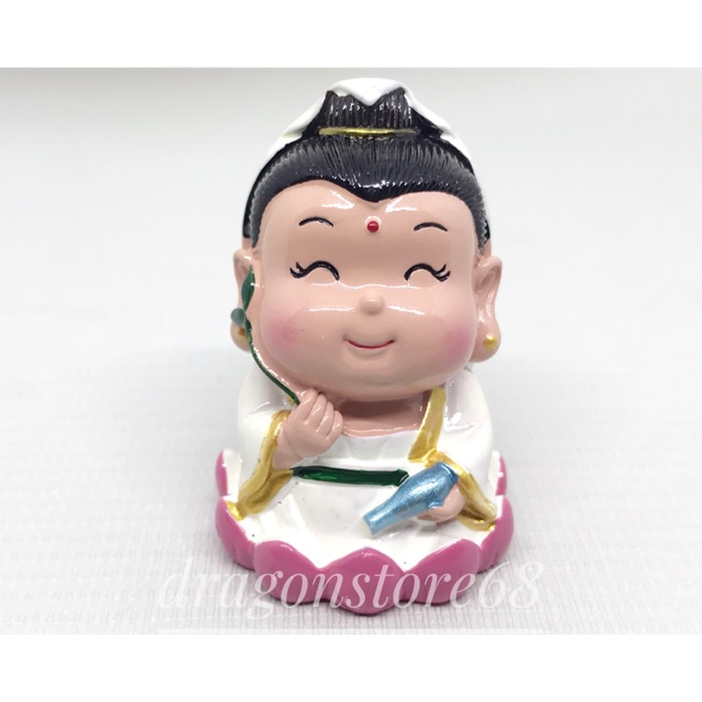 Patung dewi kwan im mini