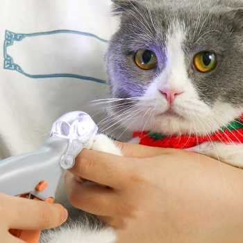 Gunting Kuku Anjing Kucing Led Pet Nail Toe Claw Clipper Y333