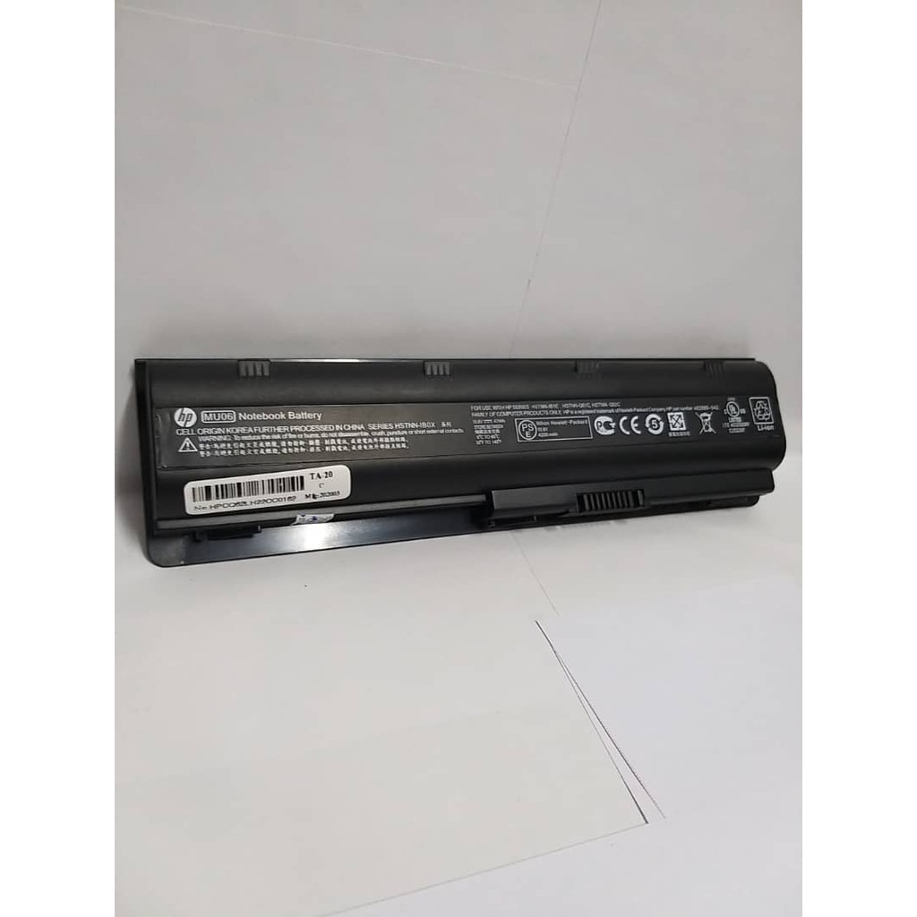 BATTERY BATERAI HP COMPAQ PRESARIO CQ32 CQ42 CQ43 CQ62 CQ72 PAVILION G4 1000 DM4 G42 G62 G72 MU06