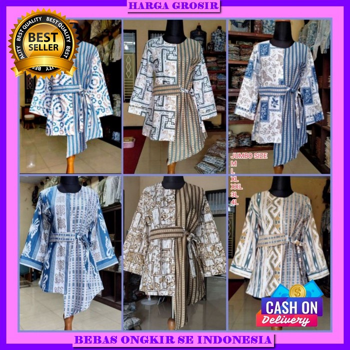 Buju Remaja Impor Atasan Cewe Fashionable Blouse Dewasa Casual Atsan Cewek Formal Batik Model Terbar